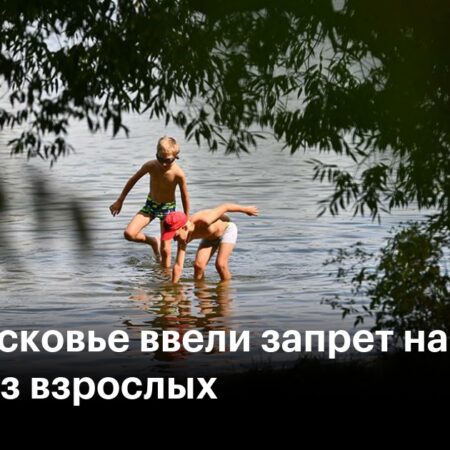 В Подмосковье запретили несовершеннолетним находиться на водоемах без взрослых
