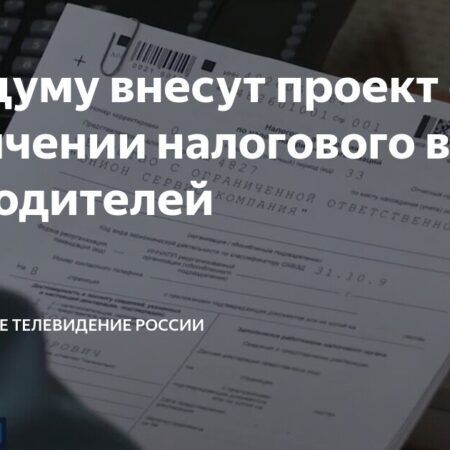 В Госдуму внесли проект об увеличении налогового вычета для родителей