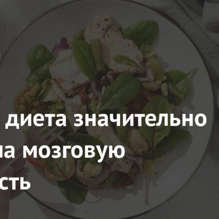 Простая диета значительно повысила мозговую активность