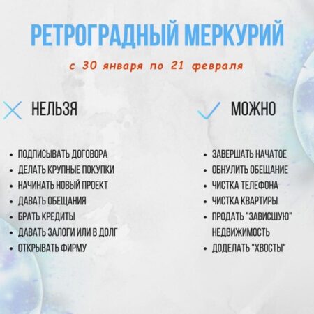 Ретроградный Меркурий: что это и как влияет на нашу жизнь