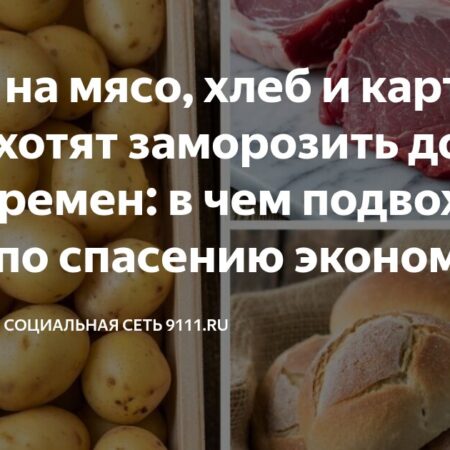 Заморозка цен на мясо, хлеб и картофель: в чем подвох?