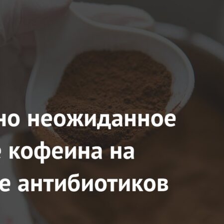 Неожиданное открытие: влияние кофеина на действие антибиотиков