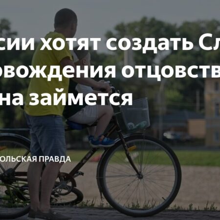 Госдума рассматривает создание региональных служб поддержки отцовства
