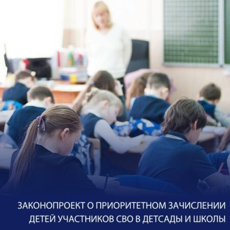 Приоритетное зачисление детей из многодетных семей в детсады и школы: инициатива Госдумы