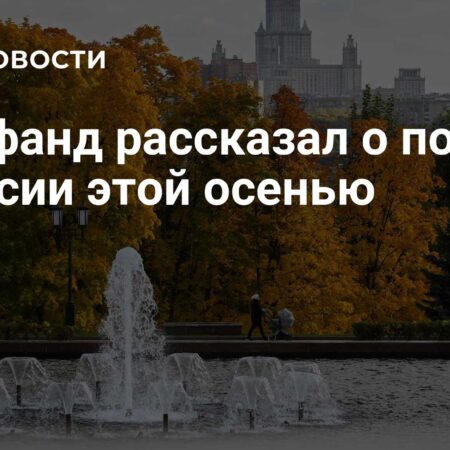 Роман Вильфанд: Теплое начало осени ожидается в России до 7 сентября