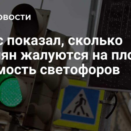 Опрос: проблемы видимости светофоров и поведение водителей в России