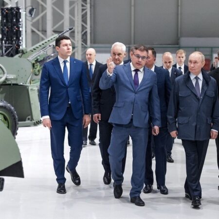 Визит Путина на «Мотовилихинские заводы»: Презентация передовых решений для ОПК