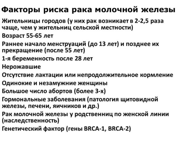 Загрязненный воздух как неочевидный фактор риска развития рака груди