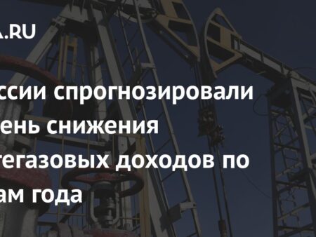Нефтяные доходы России могут достичь минимума к 2042 году: пессимистичный прогноз правительства