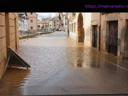 Отчет Copernicus: Февраль стал пятым самым теплым в мире, с экстремальными дождями в Западной Европе