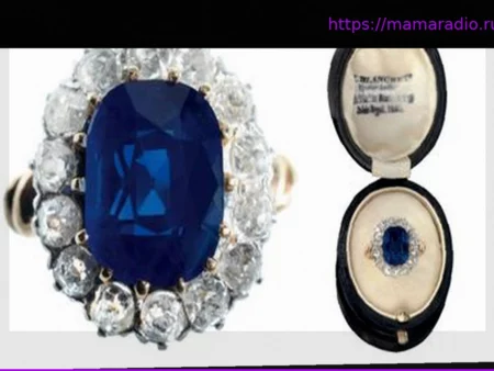 Чрезвычайно редкий кашмирский сапфир продан почти за 400 000 евро на аукционе в Бретани