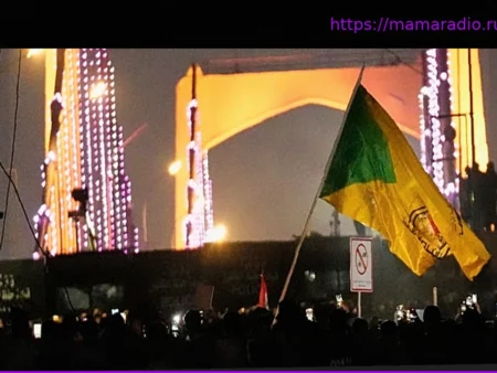 Иракская полиция применила слезоточивый газ против проиранских демонстрантов у посольства США в Багдаде