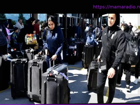 Женская сборная Ирана по футболу вернулась на родину