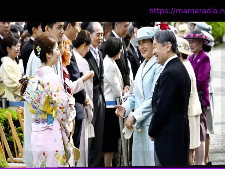 Сезон королевских садовых приемов в Японии открыт