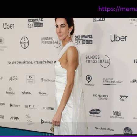 Лиза Мюллер блистает на Федеральном пресс-балу в Берлине