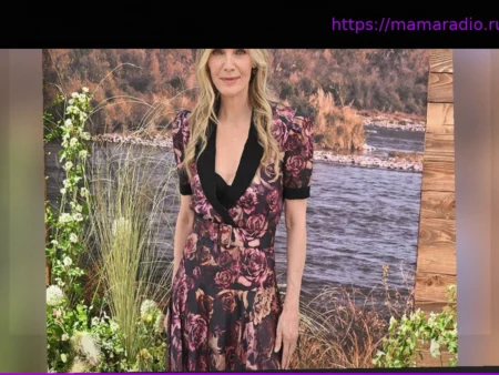 Мишель Пфайффер в эффектном платье с розами на премьере «The Madison»