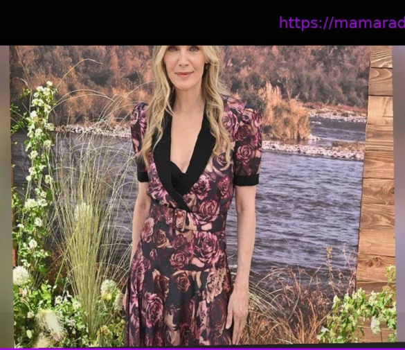 Мишель Пфайффер в эффектном платье с розами на премьере «The Madison»