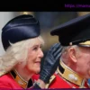 Королева Камилла на параде «Trooping the Colour»: ее красный образ напоминает о гвардии