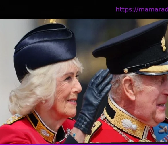 Королева Камилла на параде «Trooping the Colour»: ее красный образ напоминает о гвардии